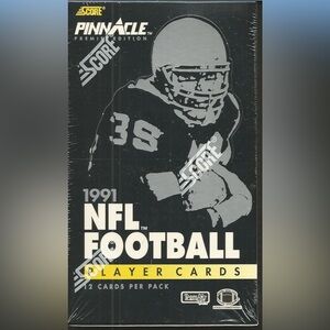 Score 1991 NFL Football Player Cards - Black and White
